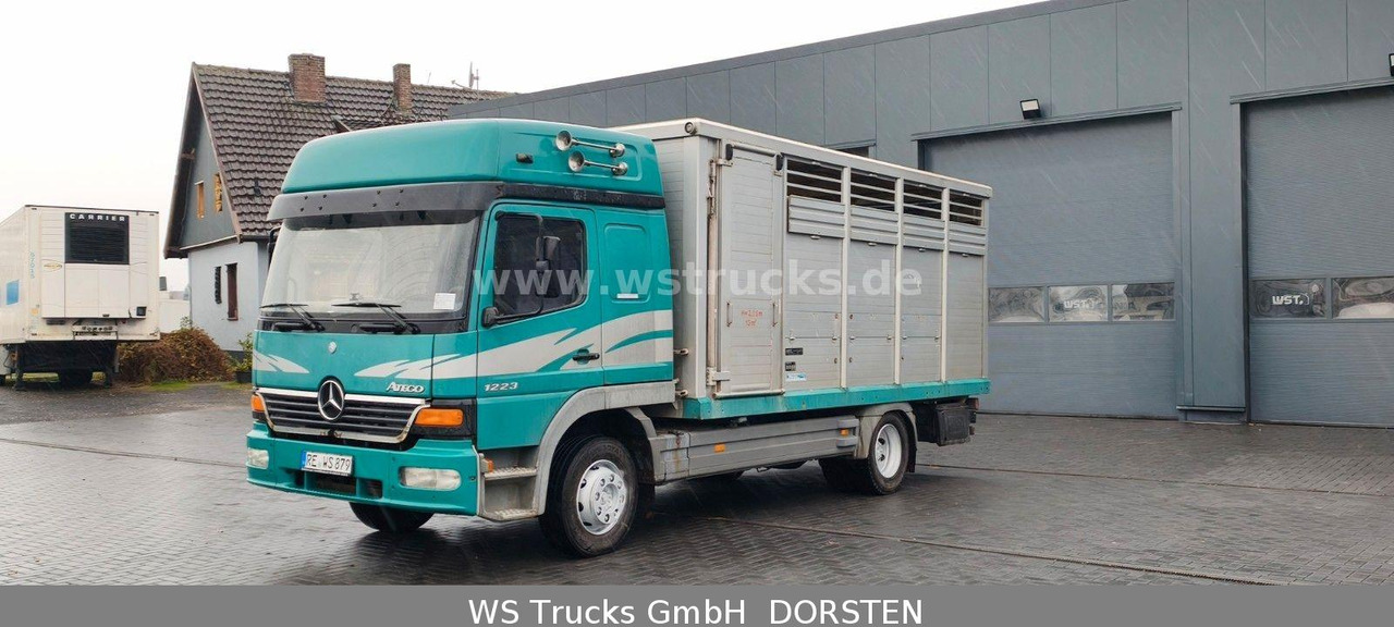 Mercedes-Benz Atego 1223 1 Stock Hohe Gitter Viehtransporter - Horse truck: picture 1 Mercedes-Benz Atego 1223 1 Stock Hohe Gitter Viehtransporter - Horse truck: picture 1