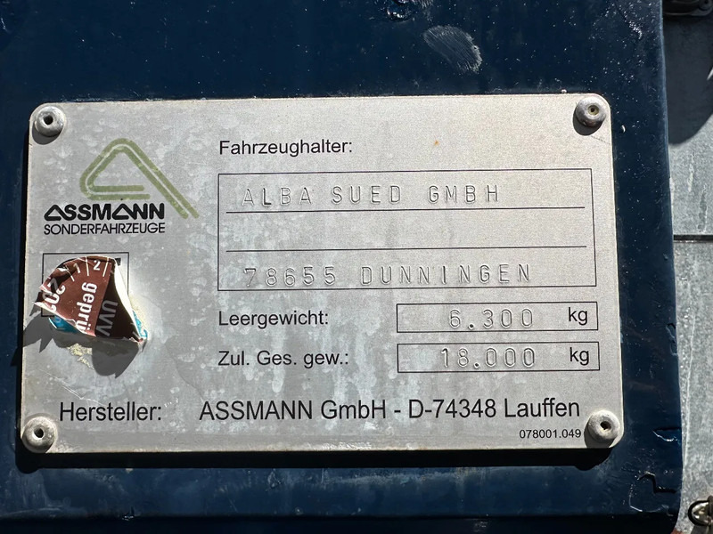 Tanker trailer Diversen ASSMANN SAUG / DRUCK CHEMIE V4A EDELSTAHL: picture 13