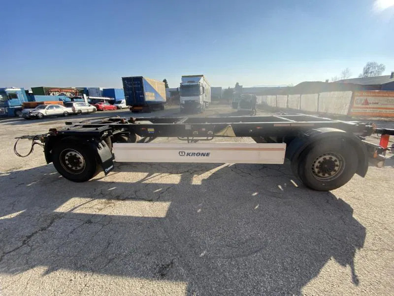 Krone 2- Achs Lafette !! HU/ TÜV NEU !! 2- Achs Lafette !! HU/ TÜV NEU !! - Container transporter/ Swap body trailer: picture 1 Krone 2- Achs Lafette !! HU/ TÜV NEU !! 2- Achs Lafette !! HU/ TÜV NEU !! - Container transporter/ Swap body trailer: picture 1