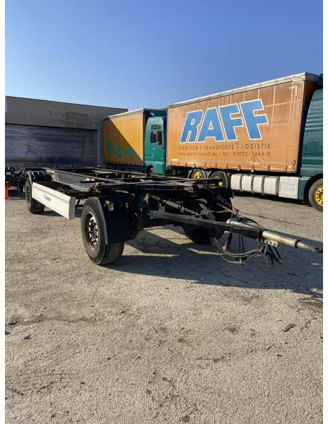 Krone 2- Achs Lafette !! HU/ TÜV NEU !! 2- Achs Lafette !! HU/ TÜV NEU !! - Container transporter/ Swap body trailer: picture 4 Krone 2- Achs Lafette !! HU/ TÜV NEU !! 2- Achs Lafette !! HU/ TÜV NEU !! - Container transporter/ Swap body trailer: picture 4