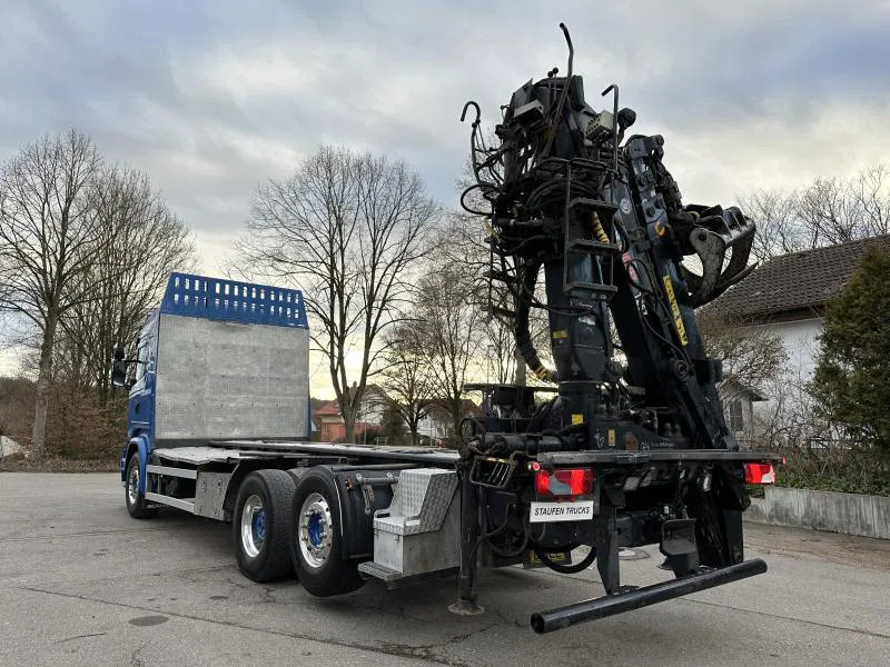 Scania R580 V8 6x2 Kurzholz LOGLIFT 125 ZT 93 - Timber truck: picture 4 Scania R580 V8 6x2 Kurzholz LOGLIFT 125 ZT 93 - Timber truck: picture 4