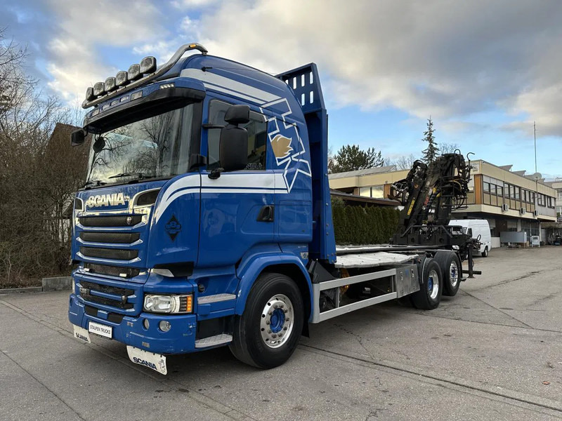 Scania R580 V8 6x2 Kurzholz LOGLIFT 125 ZT 93 - Timber truck: picture 2 Scania R580 V8 6x2 Kurzholz LOGLIFT 125 ZT 93 - Timber truck: picture 2