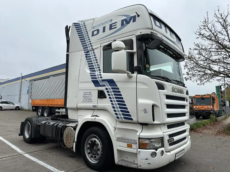 Tractor unit Scania R420 MEGA 4x2 Topline Intarder TÜV neu! E5: picture 9