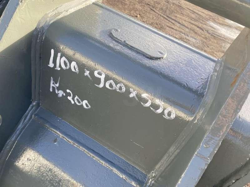 Excavator bucket for Construction machinery LIEBHERR SW33 - 550mm: picture 7