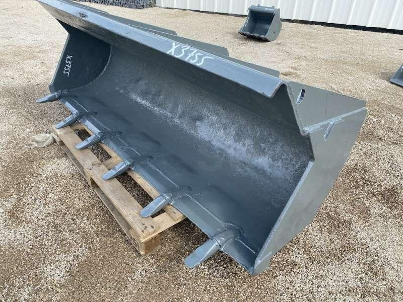 Loader bucket for Construction machinery MECALAC 2140mm - Series 8 / 10 / 11 / 12: picture 1