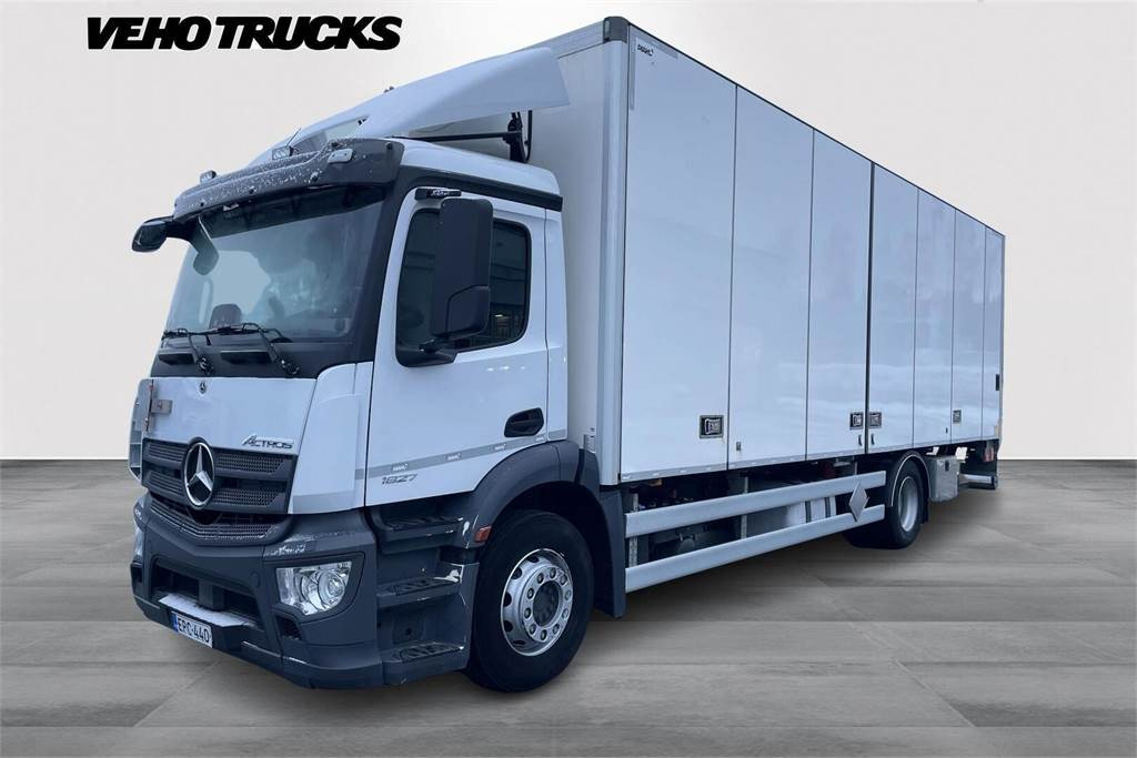 Mercedes-Benz ACTROS 5 SM 1827 L Ksa-kori + PL - Box truck: picture 1 Mercedes-Benz ACTROS 5 SM 1827 L Ksa-kori + PL - Box truck: picture 1