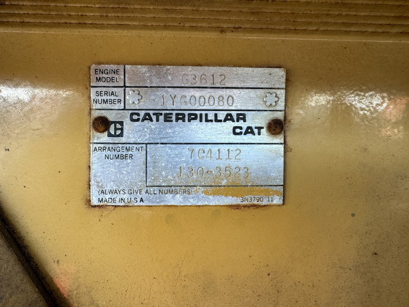 Caterpillar G3612 GENERATOR 3256KVA 1YG-1303523 USED - Generator set: picture 5 Caterpillar G3612 GENERATOR 3256KVA 1YG-1303523 USED - Generator set: picture 5