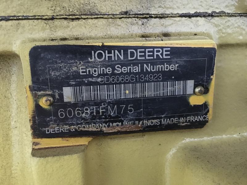 Construction machinery John Deere 6068TFM75 FOR PARTS: picture 6