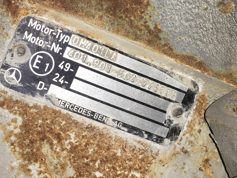 Construction machinery Mercedes-Benz OM 401.901 USED: picture 6