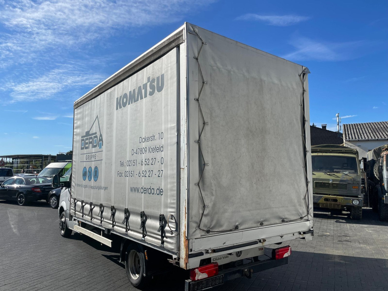 Volkswagen Crafter 50 Pritsche+Plane Klima, Maxi - Curtain side van: picture 4 Volkswagen Crafter 50 Pritsche+Plane Klima, Maxi - Curtain side van: picture 4