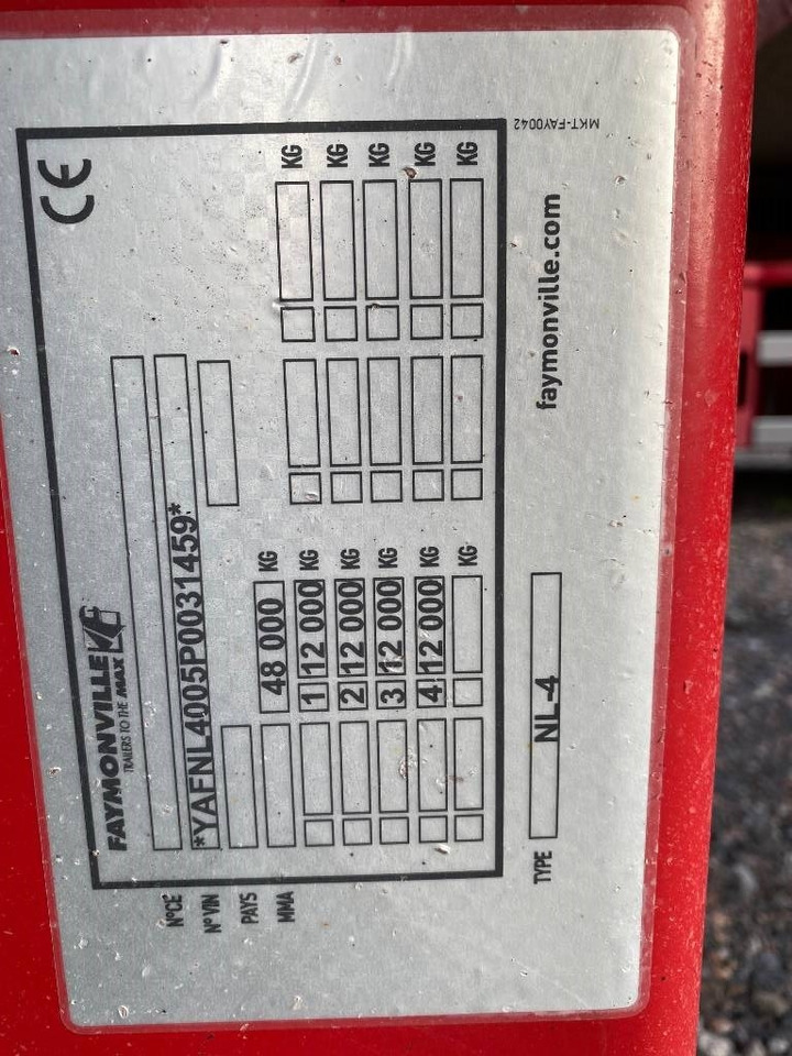 Low loader semi-trailer Faymonville siipi adapteri 2+4: picture 15