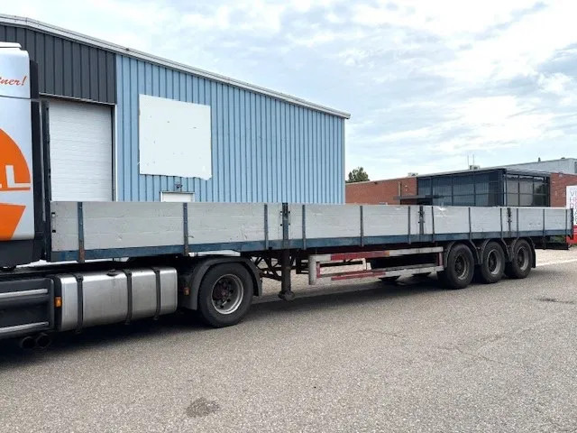 LAG 0-3-39-L 3-AXLE 13.60M. OPEN TRAILER WITH ALUMINIUM SIDE BORDS (FULL STEEL CHASSIS / DRUM BRAKES / ABS-BRAKE SYSTEM / WOODEN FLO - Dropside/ Flatbed semi-trailer: picture 1 LAG 0-3-39-L 3-AXLE 13.60M. OPEN TRAILER WITH ALUMINIUM SIDE BORDS (FULL STEEL CHASSIS / DRUM BRAKES / ABS-BRAKE SYSTEM / WOODEN FLO - Dropside/ Flatbed semi-trailer: picture 1