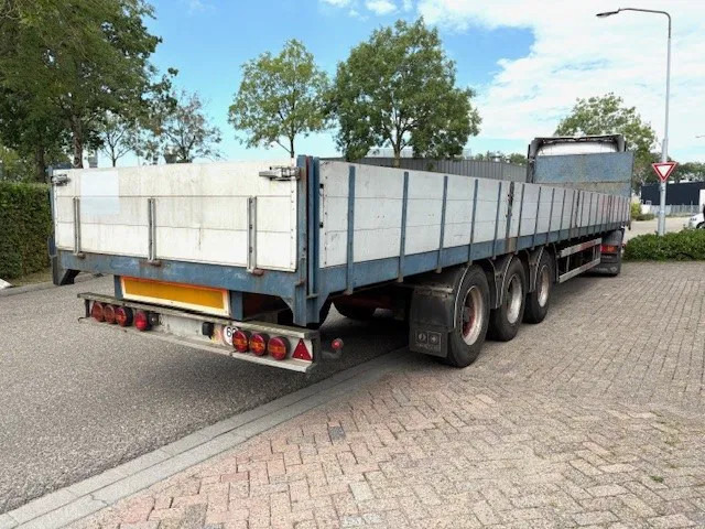 LAG 0-3-39-L 3-AXLE 13.60M. OPEN TRAILER WITH ALUMINIUM SIDE BORDS (FULL STEEL CHASSIS / DRUM BRAKES / ABS-BRAKE SYSTEM / WOODEN FLO - Dropside/ Flatbed semi-trailer: picture 3 LAG 0-3-39-L 3-AXLE 13.60M. OPEN TRAILER WITH ALUMINIUM SIDE BORDS (FULL STEEL CHASSIS / DRUM BRAKES / ABS-BRAKE SYSTEM / WOODEN FLO - Dropside/ Flatbed semi-trailer: picture 3