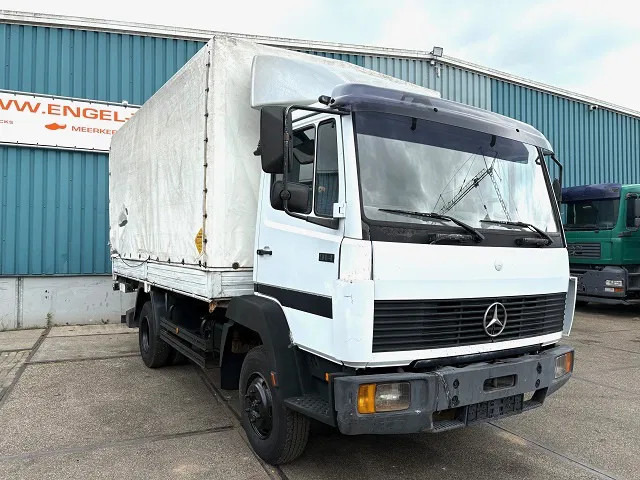 Mercedes-Benz LK 914 (6-CILINDER) WITH TENT BOX (MANUAL GEARBOX / FULL STEEL SUSPENSION / LOADING PLATFORM) - Curtain side truck: picture 2 Mercedes-Benz LK 914 (6-CILINDER) WITH TENT BOX (MANUAL GEARBOX / FULL STEEL SUSPENSION / LOADING PLATFORM) - Curtain side truck: picture 2
