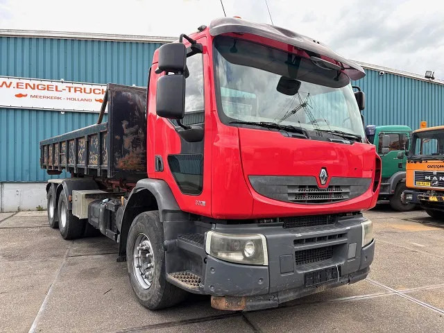 Renault Premium Lander 320DXI 6x4 FULL STEEL CHASSIS WITH MULTILIFT HOOK-ARM SYSTEM (MANUAL GEARBOX / FULL STEEL SUSPENSION / REDUCTION - Hook lift truck: picture 2 Renault Premium Lander 320DXI 6x4 FULL STEEL CHASSIS WITH MULTILIFT HOOK-ARM SYSTEM (MANUAL GEARBOX / FULL STEEL SUSPENSION / REDUCTION - Hook lift truck: picture 2