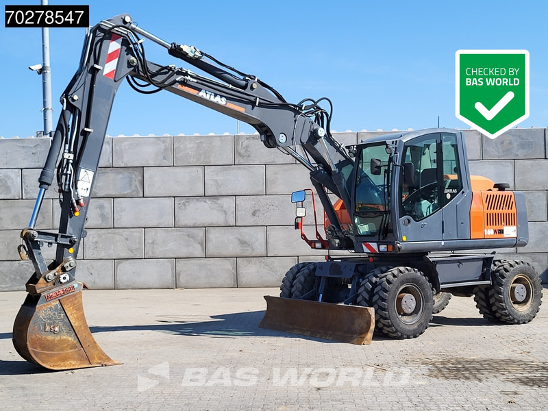 Atlas 160W WEIGHT FROM BROCHURE! - Wheel excavator: picture 1 Atlas 160W WEIGHT FROM BROCHURE! - Wheel excavator: picture 1