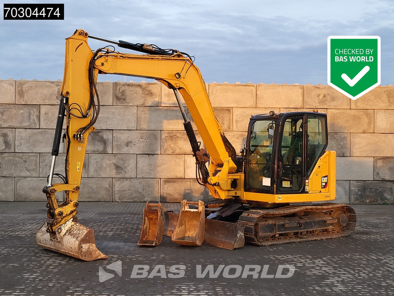 Caterpillar 308 CR A/C - 3 Buckets - Mini excavator: picture 1 Caterpillar 308 CR A/C - 3 Buckets - Mini excavator: picture 1