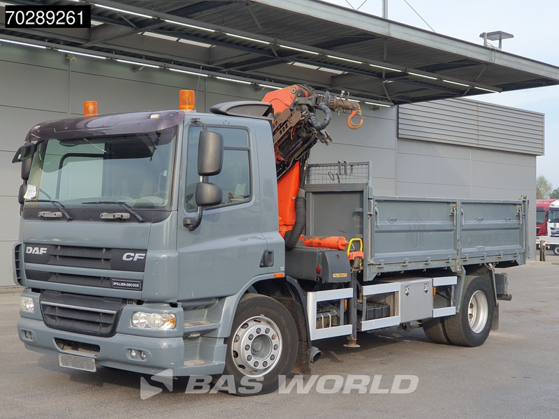 DAF CF75.250 FA75 4X2 Palfinger PK11000 Crane 8m3 tipper Manual Euro 4 - Tipper, Crane truck: picture 3 DAF CF75.250 FA75 4X2 Palfinger PK11000 Crane 8m3 tipper Manual Euro 4 - Tipper, Crane truck: picture 3