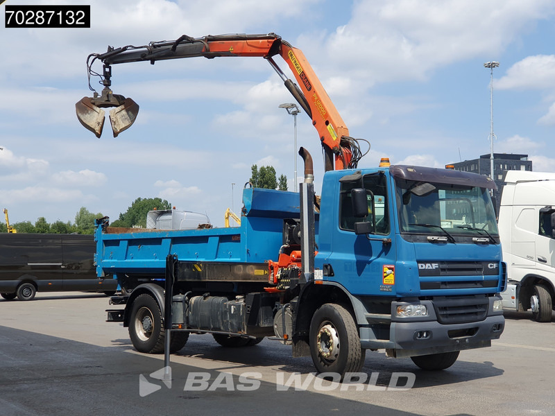 DAF CF75.310 4X2 Manual Big-Axle Steelsuspension Palfinger Euro 3 - Tipper, Crane truck: picture 3 DAF CF75.310 4X2 Manual Big-Axle Steelsuspension Palfinger Euro 3 - Tipper, Crane truck: picture 3