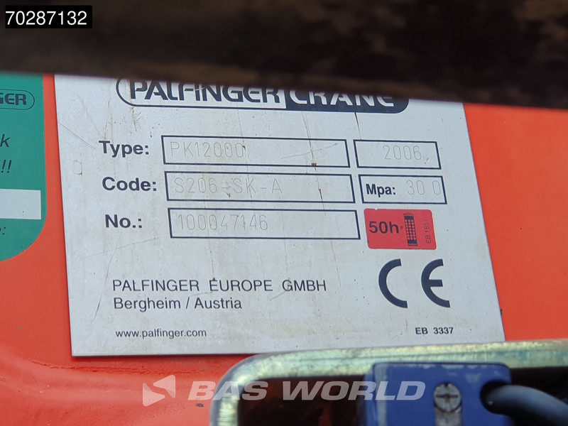 DAF CF75.310 4X2 Manual Big-Axle Steelsuspension Palfinger Euro 3 leasing DAF CF75.310 4X2 Manual Big-Axle Steelsuspension Palfinger Euro 3: picture 16
