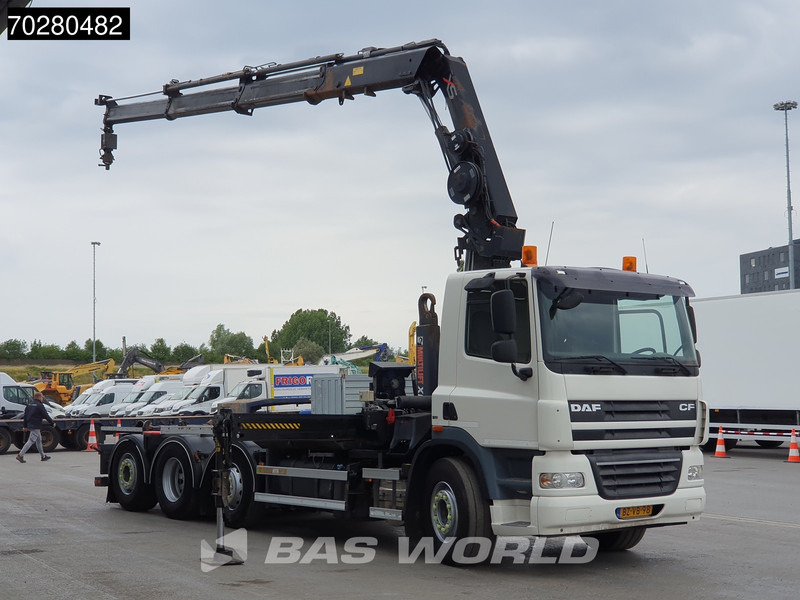 DAF CF85.360 8X2 NL-Truck Hiab 211 E-3 Hipro Kran 21tons Multilift Lift+steering Euro 5 - Hook lift truck, Crane truck: picture 3 DAF CF85.360 8X2 NL-Truck Hiab 211 E-3 Hipro Kran 21tons Multilift Lift+steering Euro 5 - Hook lift truck, Crane truck: picture 3
