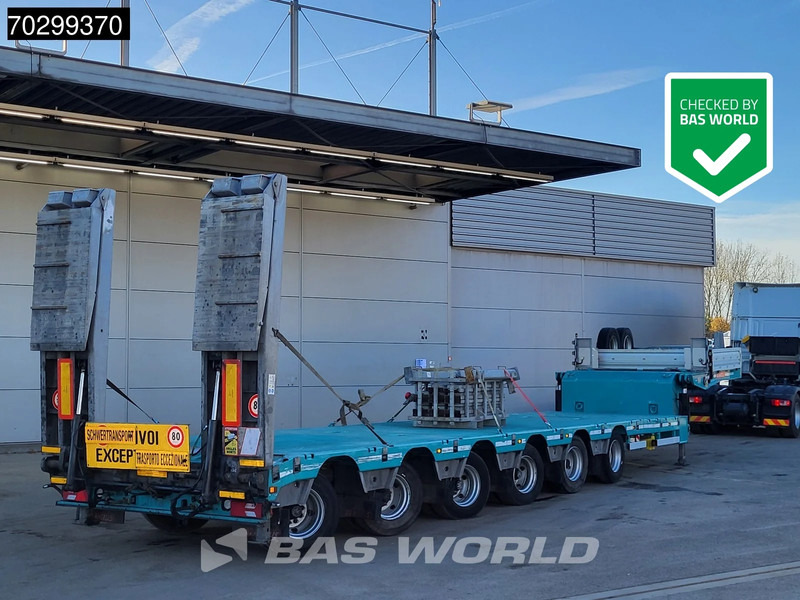 De Angelis 6SA00 Extendable750cm 6xSteeringaxle Hydraulic Neck Ramps - Low loader semi-trailer: picture 1 De Angelis 6SA00 Extendable750cm 6xSteeringaxle Hydraulic Neck Ramps - Low loader semi-trailer: picture 1