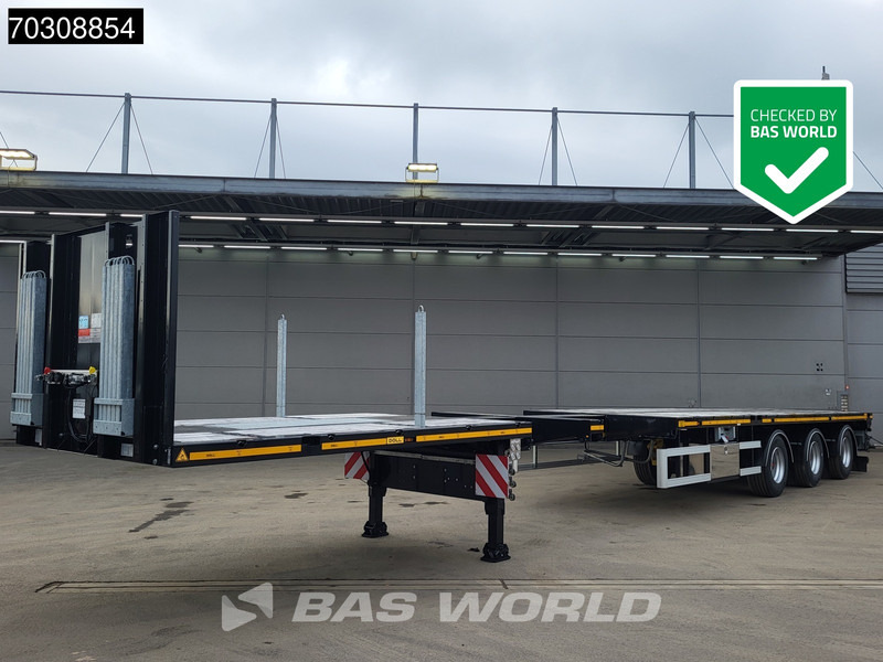 Doll 3xSteering Axle Extendable 770cm - Dropside/ Flatbed semi-trailer: picture 1 Doll 3xSteering Axle Extendable 770cm - Dropside/ Flatbed semi-trailer: picture 1