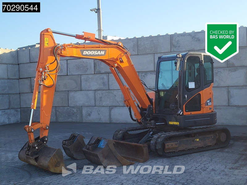 Doosan DX63-3 - Mini excavator: picture 1 Doosan DX63-3 - Mini excavator: picture 1