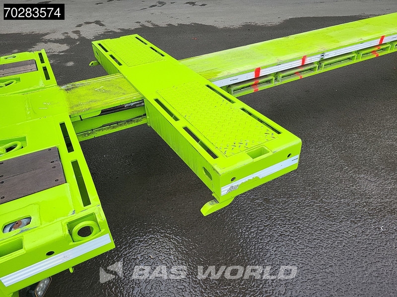 Faymonville F-S43-1AAF 3 axles Extendable Twistlocks 3x Hydraulic Steering Galvanised - Low loader semi-trailer: picture 2 Faymonville F-S43-1AAF 3 axles Extendable Twistlocks 3x Hydraulic Steering Galvanised - Low loader semi-trailer: picture 2