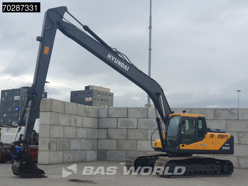 Hyundai R245 LR LRE - LONG REACH - Crawler excavator: picture 2 Hyundai R245 LR LRE - LONG REACH - Crawler excavator: picture 2