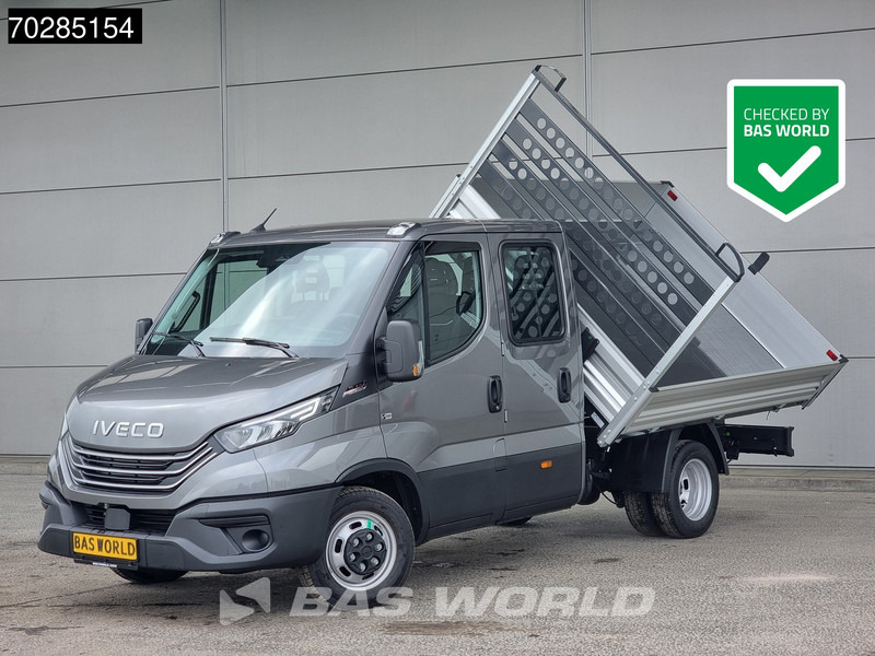 Iveco Daily 35C21 Open Laadbak Dubbel Cabine 210PK 3.0L Dubbellucht Airco Cruise LED Camera Pritsche Open Box Pickup 2m3 A/C - Open body delivery van: picture 1 Iveco Daily 35C21 Open Laadbak Dubbel Cabine 210PK 3.0L Dubbellucht Airco Cruise LED Camera Pritsche Open Box Pickup 2m3 A/C - Open body delivery van: picture 1