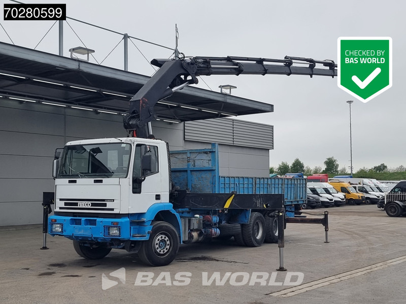 Iveco EuroTrakker 310 6X4 Palfinger PK36002 Kran Crane Manual Big-Axle Euro 3 - Dropside/ Flatbed truck, Crane truck: picture 1 Iveco EuroTrakker 310 6X4 Palfinger PK36002 Kran Crane Manual Big-Axle Euro 3 - Dropside/ Flatbed truck, Crane truck: picture 1