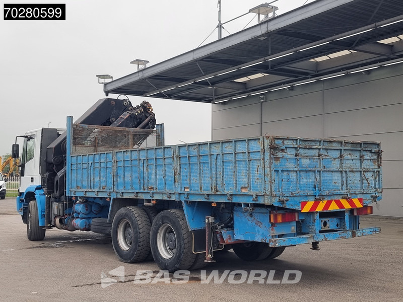 Dropside/ Flatbed truck, Crane truck Iveco EuroTrakker 310 6X4 Palfinger PK36002 Kran Crane Manual Big-Axle Euro 3: picture 11