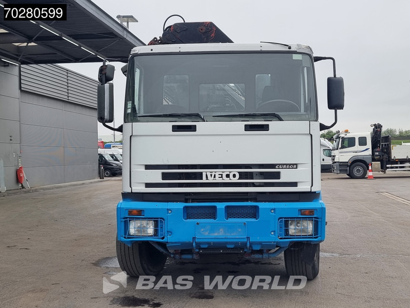 Dropside/ Flatbed truck, Crane truck Iveco EuroTrakker 310 6X4 Palfinger PK36002 Kran Crane Manual Big-Axle Euro 3: picture 12