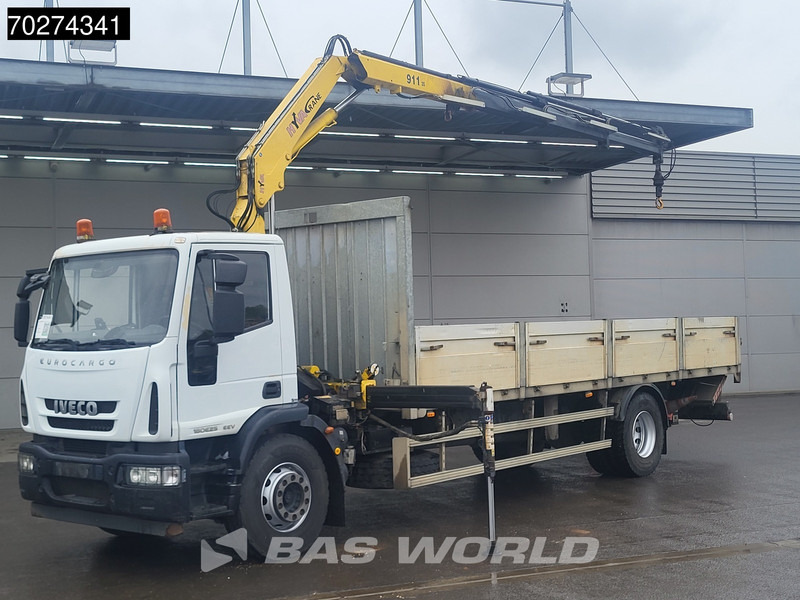 Iveco Eurocargo 180E250 4X2 Hyva V911 3S CraneManual Steelsuspension Ladebordwand EEV - Dropside/ Flatbed truck, Crane truck: picture 3 Iveco Eurocargo 180E250 4X2 Hyva V911 3S CraneManual Steelsuspension Ladebordwand EEV - Dropside/ Flatbed truck, Crane truck: picture 3