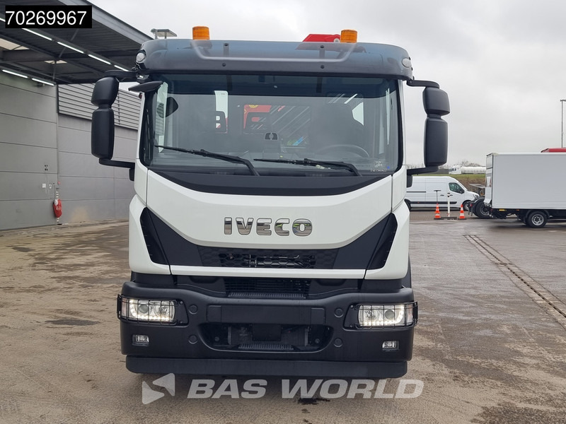New Tipper, Crane truck Iveco Eurocargo 180E320 4X2 Steelsuspension 3-Seiten Palfinger PK12.501 Euro 6: picture 18