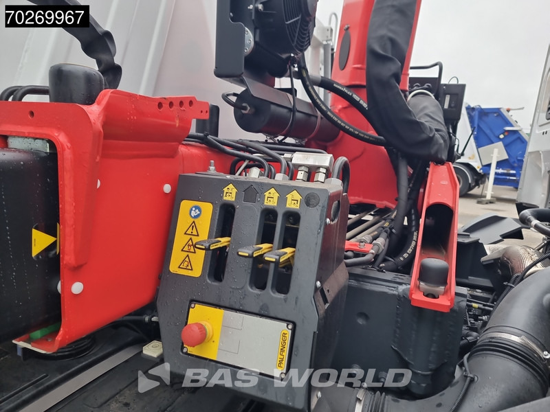 New Tipper, Crane truck Iveco Eurocargo 180E320 4X2 Steelsuspension 3-Seiten Palfinger PK12.501 Euro 6: picture 9