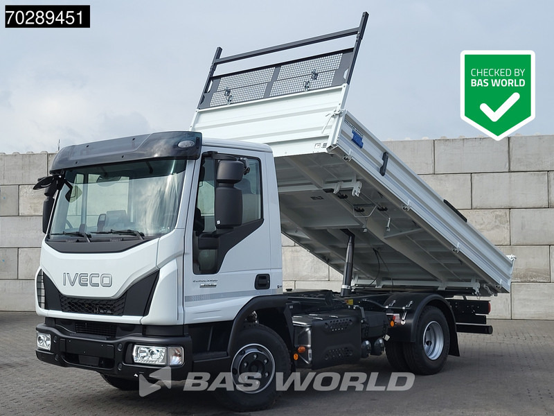 Iveco Eurocargo 80E210 4X2 NEW! 3-SIDED 4m3 Tipper Manual Hydraulic ACC Euro 6 - Tipper: picture 1 Iveco Eurocargo 80E210 4X2 NEW! 3-SIDED 4m3 Tipper Manual Hydraulic ACC Euro 6 - Tipper: picture 1