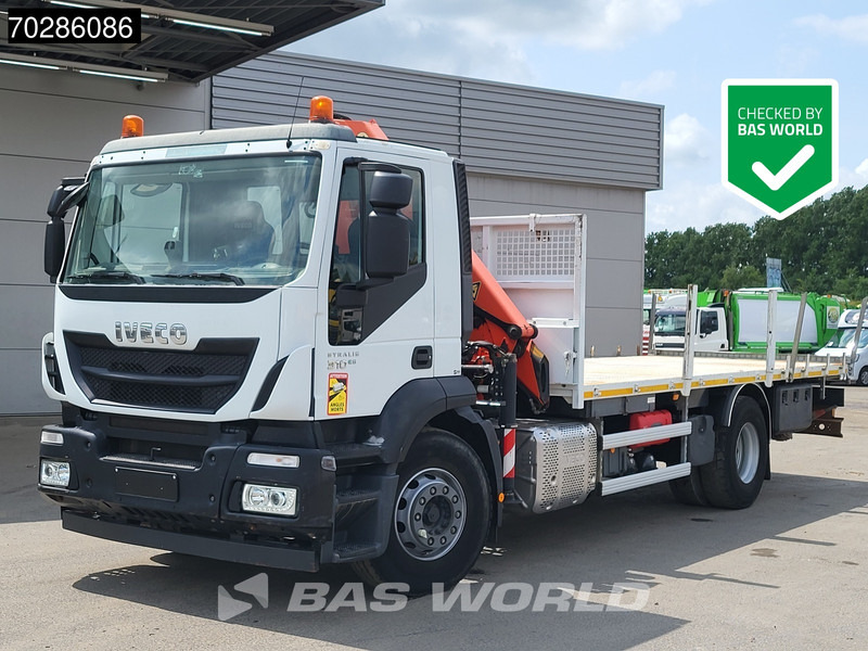 Iveco Stralis 310 4X2 Full Steel Palfinger PK12002-EH A Remote Euro 6 - Dropside/ Flatbed truck, Crane truck: picture 1 Iveco Stralis 310 4X2 Full Steel Palfinger PK12002-EH A Remote Euro 6 - Dropside/ Flatbed truck, Crane truck: picture 1
