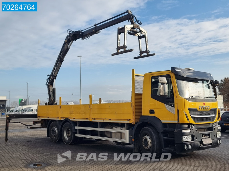 Iveco Stralis 310 6X2 RHD! Atlas 135.2VE-A11 Crane Lift-lenkachse ACC Euro 6 - Dropside/ Flatbed truck, Crane truck: picture 3 Iveco Stralis 310 6X2 RHD! Atlas 135.2VE-A11 Crane Lift-lenkachse ACC Euro 6 - Dropside/ Flatbed truck, Crane truck: picture 3