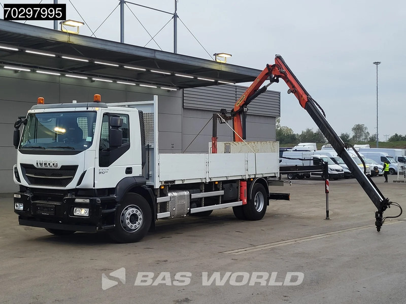 Iveco Stralis 310 Stralis 4X2 Palfinger PK12002 Crane Kran rotator Steelsuspension Automatic Euro 6 - Dropside/ Flatbed truck, Crane truck: picture 5 Iveco Stralis 310 Stralis 4X2 Palfinger PK12002 Crane Kran rotator Steelsuspension Automatic Euro 6 - Dropside/ Flatbed truck, Crane truck: picture 5