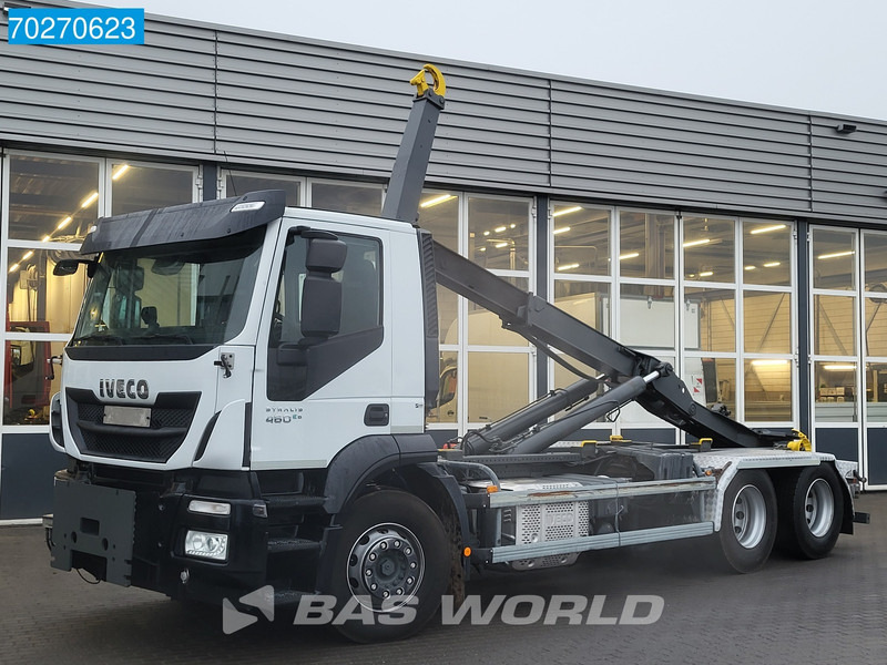 Iveco Stralis 460 6X2 20T Marrel Hooklift ActiveDay ACC Automatic Euro 6 - Hook lift truck: picture 1 Iveco Stralis 460 6X2 20T Marrel Hooklift ActiveDay ACC Automatic Euro 6 - Hook lift truck: picture 1