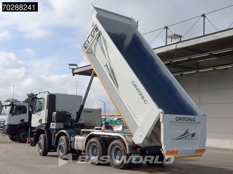 Iveco T-Way 450 8X4 NEW! 20m3 Cantoni tipper Steelsuspension Big-Axle Automatic Euro 6 - Tipper: picture 2 Iveco T-Way 450 8X4 NEW! 20m3 Cantoni tipper Steelsuspension Big-Axle Automatic Euro 6 - Tipper: picture 2
