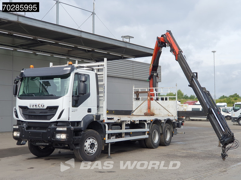 Iveco Trakker 410 6X4 Palfinger PK22002 Kran Crane Big-Axle Steelsuspension Euro 5 - Dropside/ Flatbed truck, Crane truck: picture 5 Iveco Trakker 410 6X4 Palfinger PK22002 Kran Crane Big-Axle Steelsuspension Euro 5 - Dropside/ Flatbed truck, Crane truck: picture 5