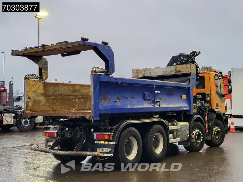 Tipper, Crane truck Iveco Trakker 450 8X4 HIAB 211 EP-4 Hiduo Kran Crane Big-Axle 2-Side Tipper Euro 6: picture 11 Tipper, Crane truck Iveco Trakker 450 8X4 HIAB 211 EP-4 Hiduo Kran Crane Big-Axle 2-Side Tipper Euro 6: picture 11