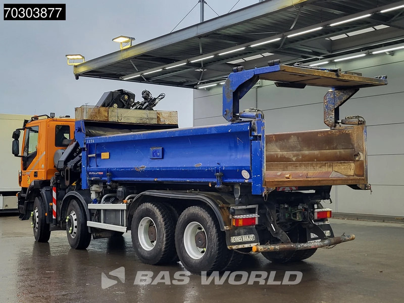 Tipper, Crane truck Iveco Trakker 450 8X4 HIAB 211 EP-4 Hiduo Kran Crane Big-Axle 2-Side Tipper Euro 6: picture 9 Tipper, Crane truck Iveco Trakker 450 8X4 HIAB 211 EP-4 Hiduo Kran Crane Big-Axle 2-Side Tipper Euro 6: picture 9