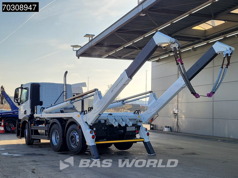 Iveco X-Way 420 X-Way 6X2 NEW! Meiller AK16MT skiploader Lift+steering axle Automatic Euro 6 - Skip loader truck: picture 2 Iveco X-Way 420 X-Way 6X2 NEW! Meiller AK16MT skiploader Lift+steering axle Automatic Euro 6 - Skip loader truck: picture 2