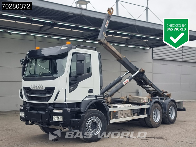 Iveco X-Way 460 6X4 20 Tons HYVA Hook Navi Euro 6 - Hook lift truck: picture 1 Iveco X-Way 460 6X4 20 Tons HYVA Hook Navi Euro 6 - Hook lift truck: picture 1