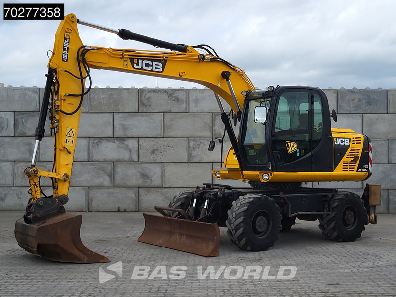 JCB JS145W BLADE + OUTRIGGERS - Wheel excavator: picture 2 JCB JS145W BLADE + OUTRIGGERS - Wheel excavator: picture 2
