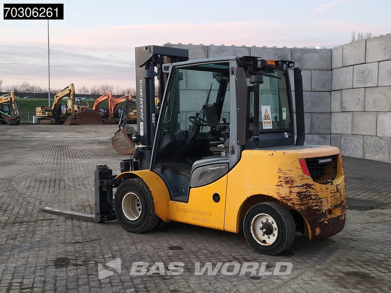 Jungheinrich DFG S50s Triplex - Freelift - Diesel forklift: picture 3 Jungheinrich DFG S50s Triplex - Freelift - Diesel forklift: picture 3